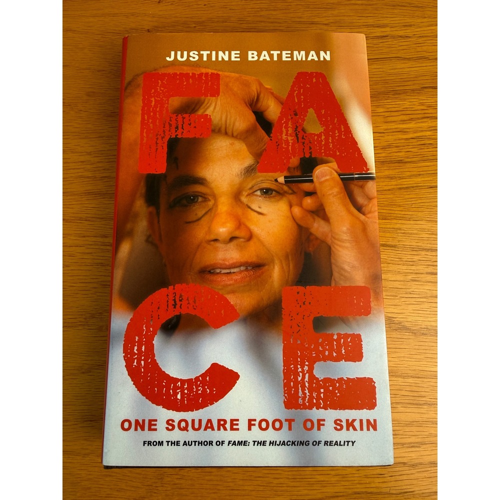 JUSTINE BATEMAN Face One Square Foot of Skin Book Hardcover Multicolor OS